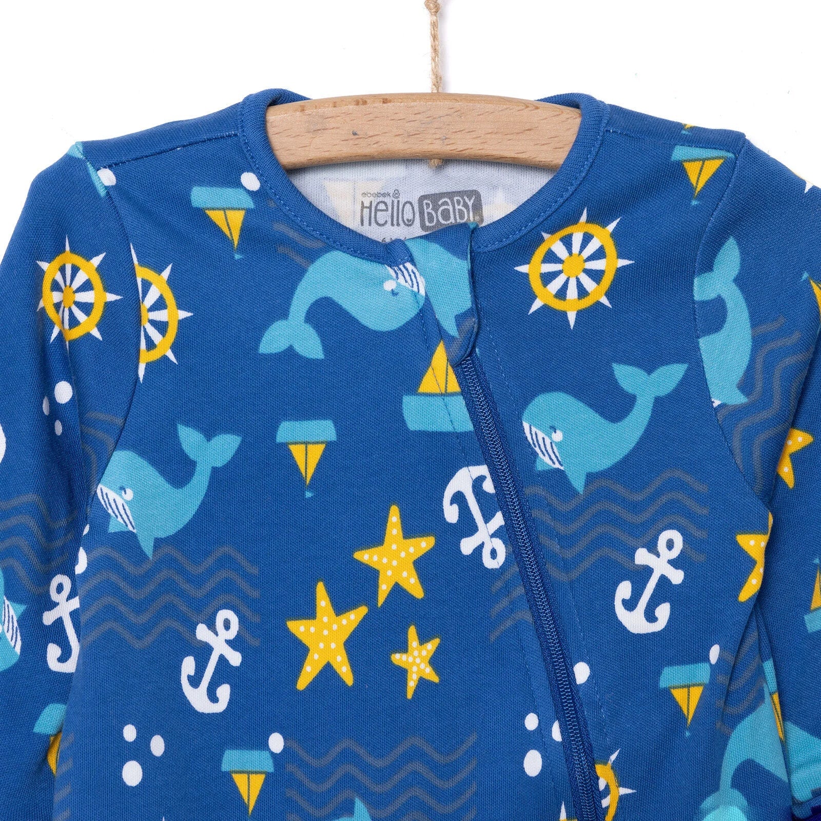 HelloBaby Boy Jumpsuit - Navy Blue