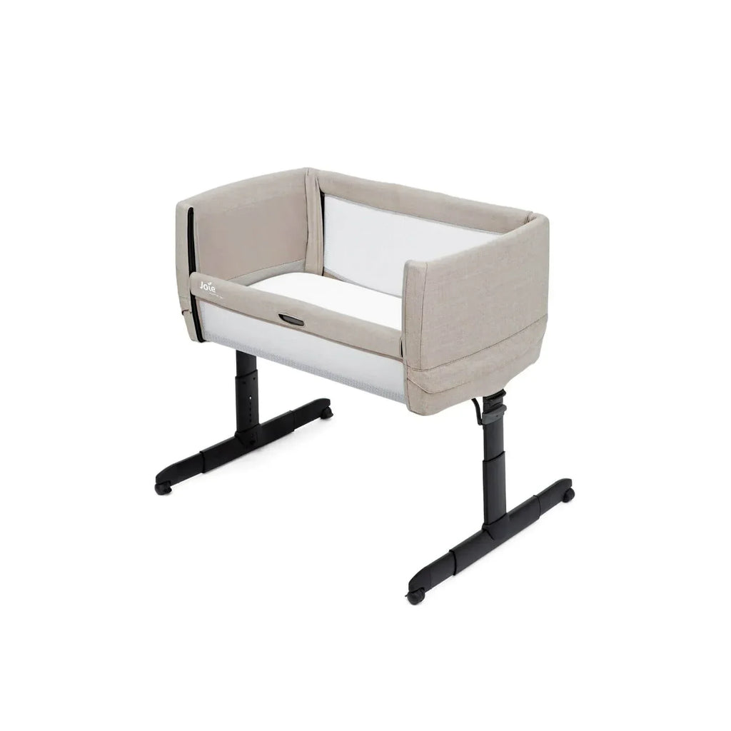 Joie Roomie Go Baby Bedside Crib - Clay - Bobobiy