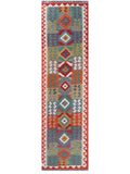 Maimana Afghanistan Kilim Runner - 282 x 78 cm - Handmade