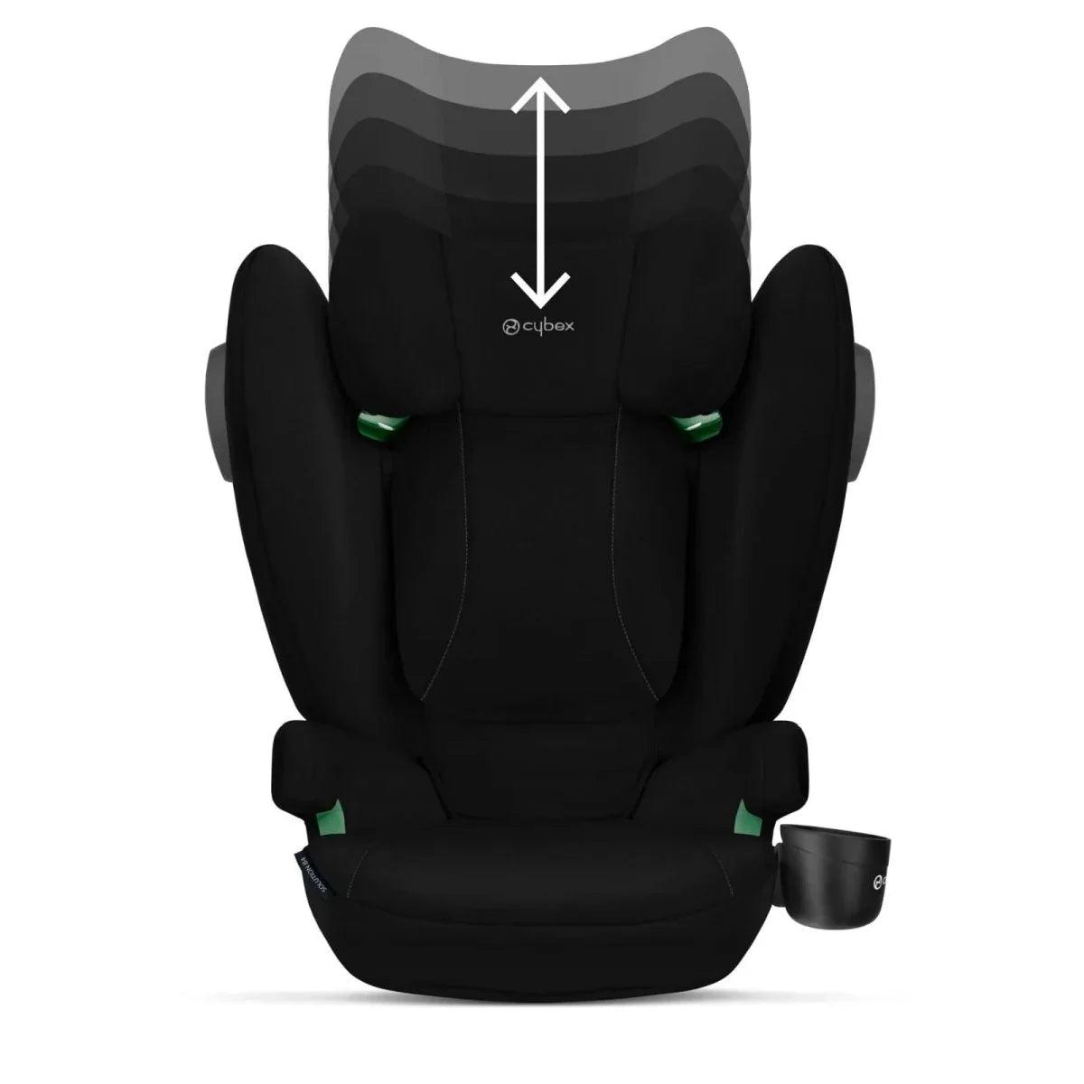 Cybex Solution B4 i-Fix Group 2/3 Car Seat (4 Years to 12 Years) - Volcano Black