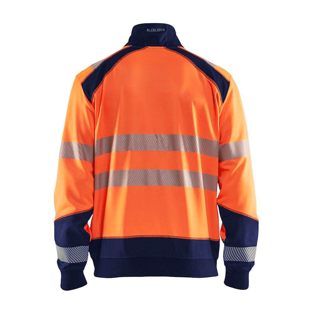 Blaklader 3556 Hi-Vis Half Zip Sweatshirt