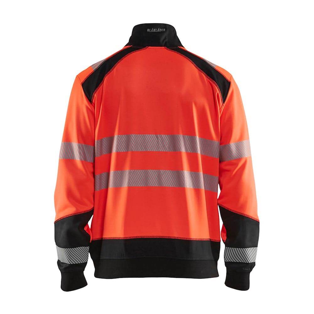 Blaklader 3556 Hi-Vis Half Zip Sweatshirt
