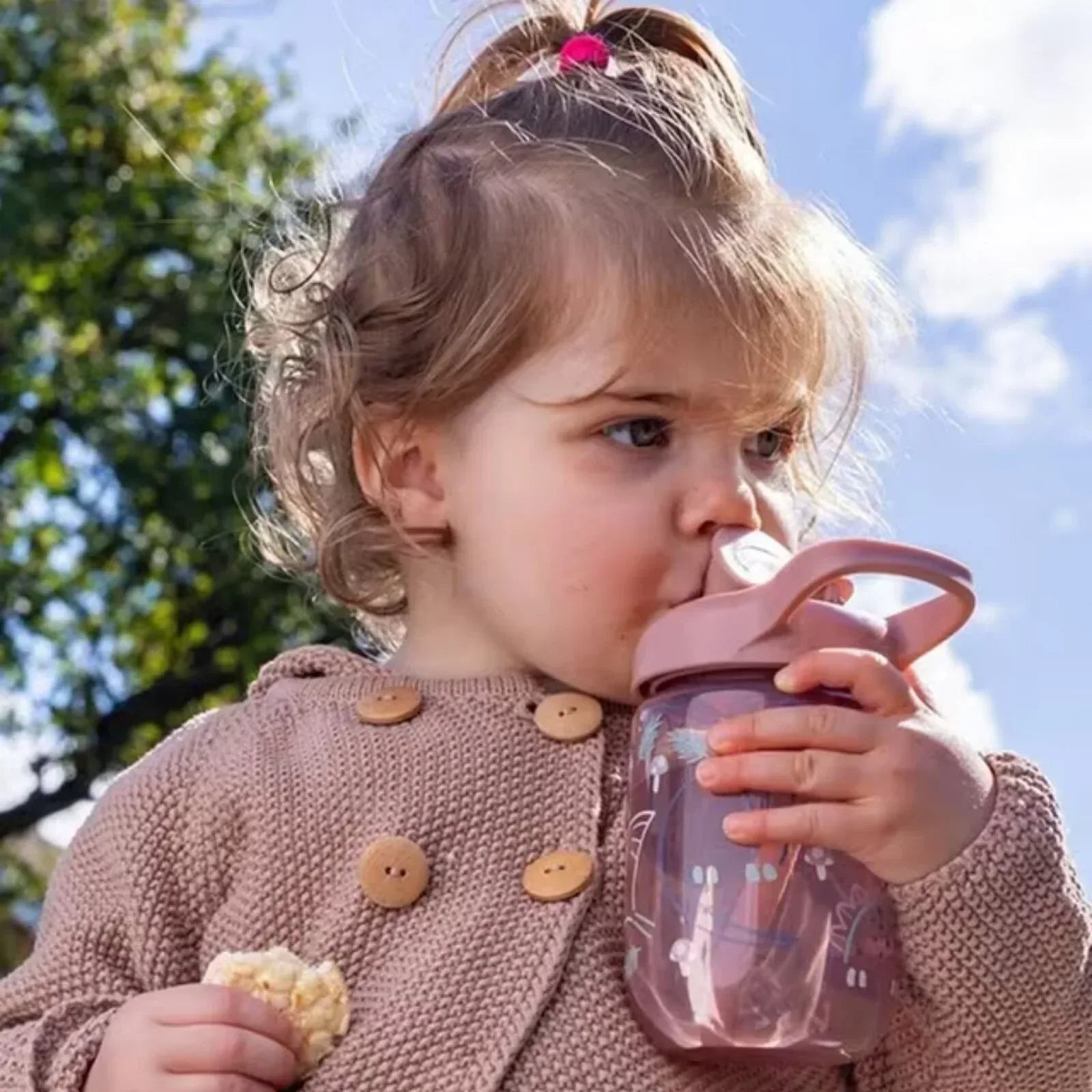 Vital Baby Hydrate Sippy Straw Cup 350ml - Natural Berry - Bobobiy