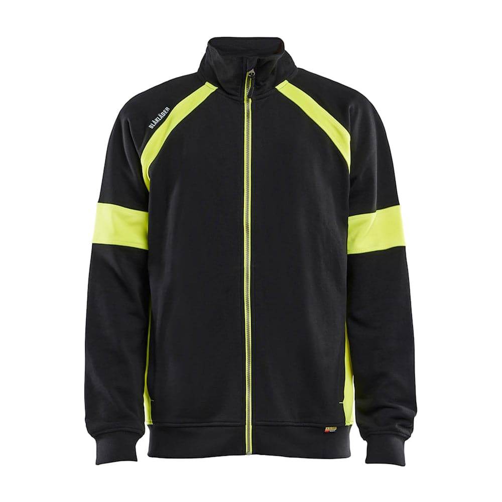 Blaklader 3567 Full Zip Hi-vis Sweatshirt