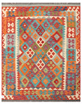 Maimana Afghanistan Kilim Rug - 188 x149 cm - Handmade