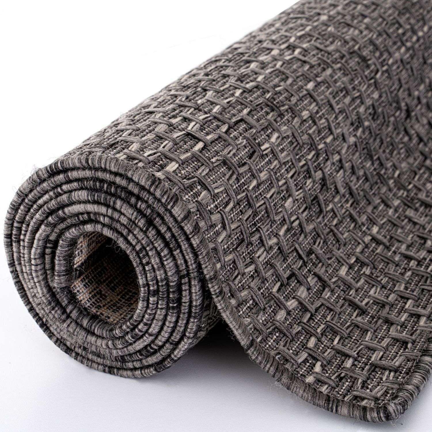 3610_Magic_Outdoor_Rug_Dark_Grey-5 - Bobobiy