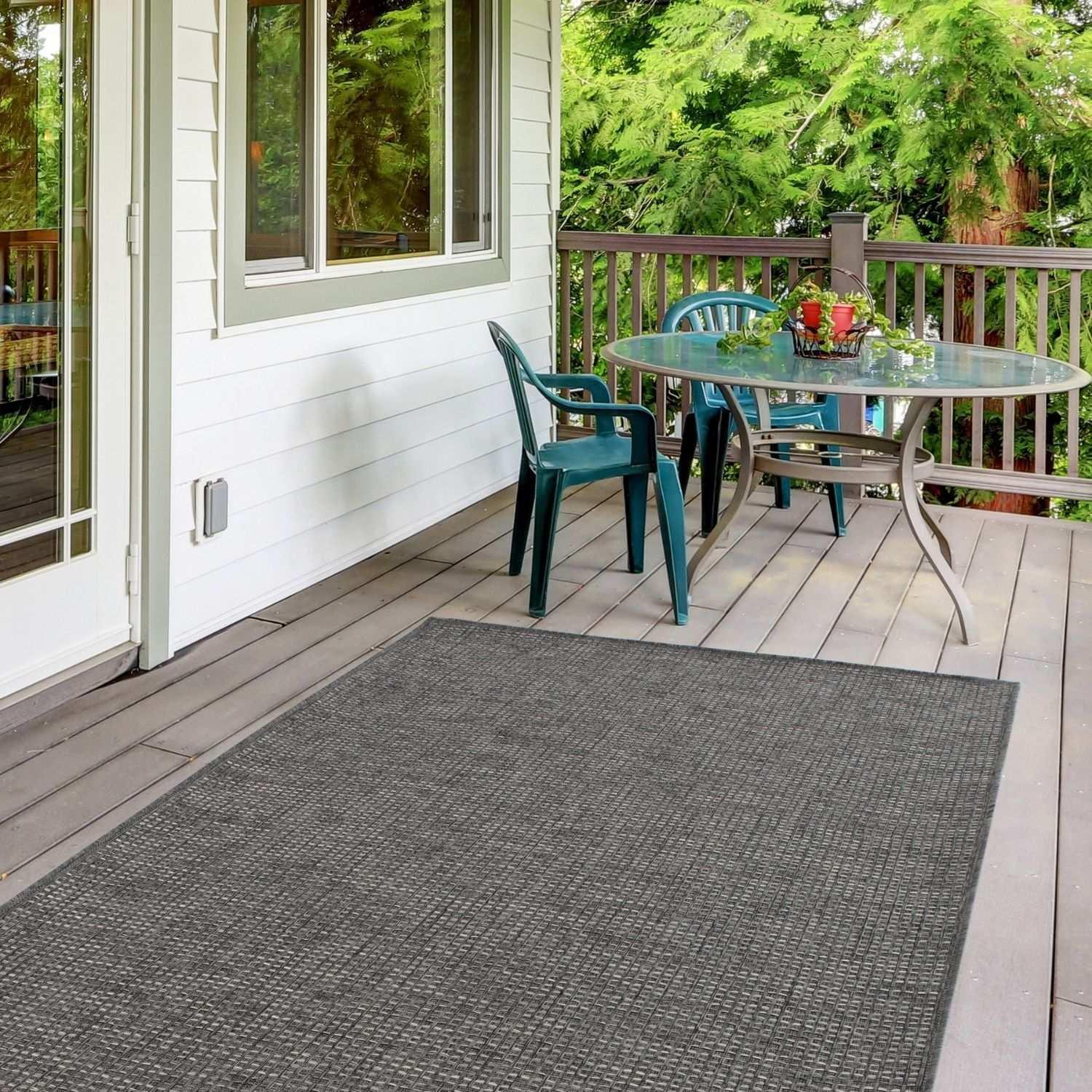 3610_Magic_Outdoor_Rug_Dark_Grey-6 - Bobobiy