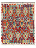 Maimana Afghanistan Kilim Rug - 193 x151 cm - Handmade