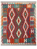 Maimana Afghanistan Kilim Rug - 191 x153 cm - Handmade