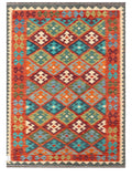 Maimana Afghanistan Kilim Rug - 210 x152 cm - Handmade