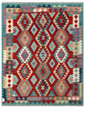 Maimana Afghanistan Kilim Rug - 198 x155 cm - Handmade