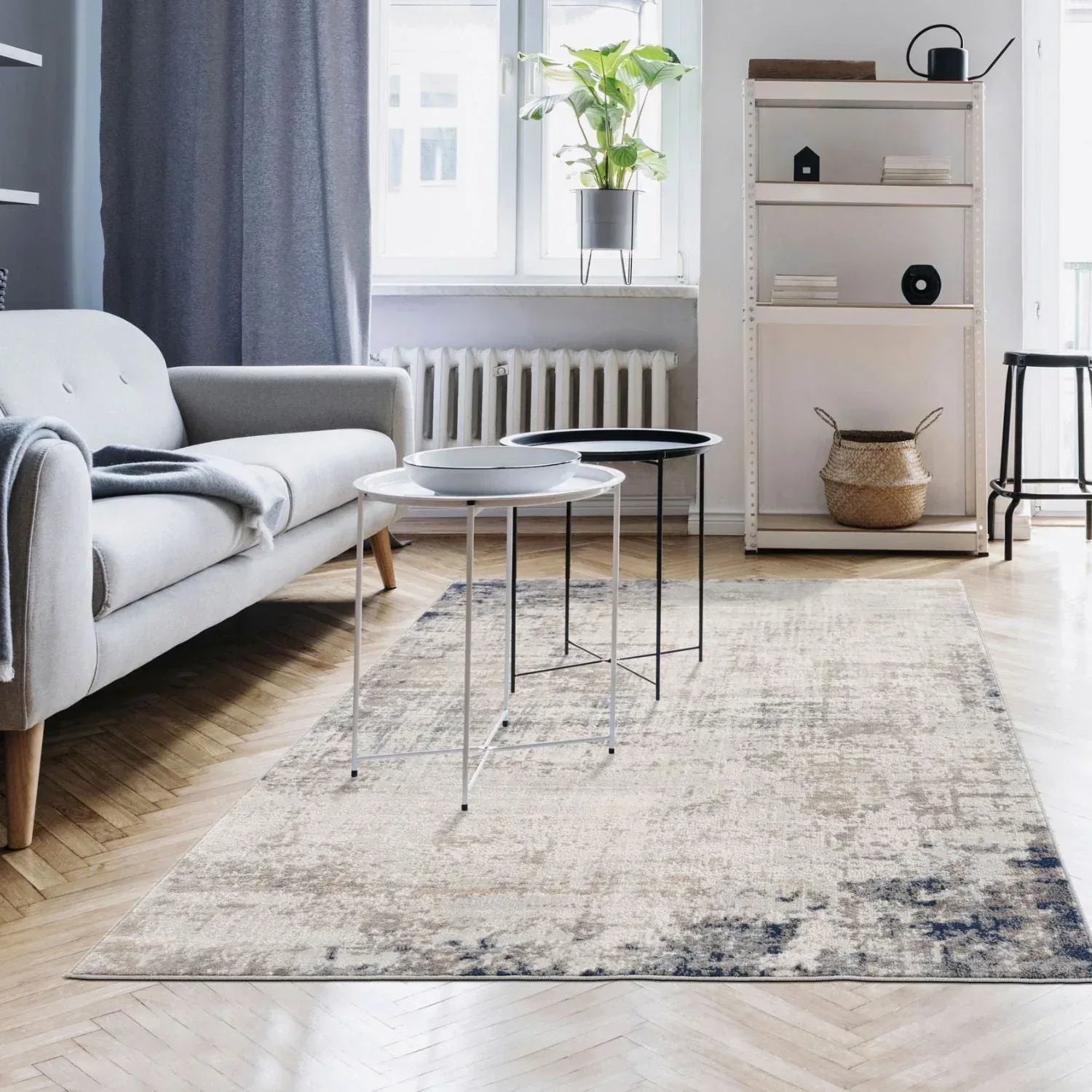 3718_Montana_Brown_Navy_Rug-5 - Bobobiy