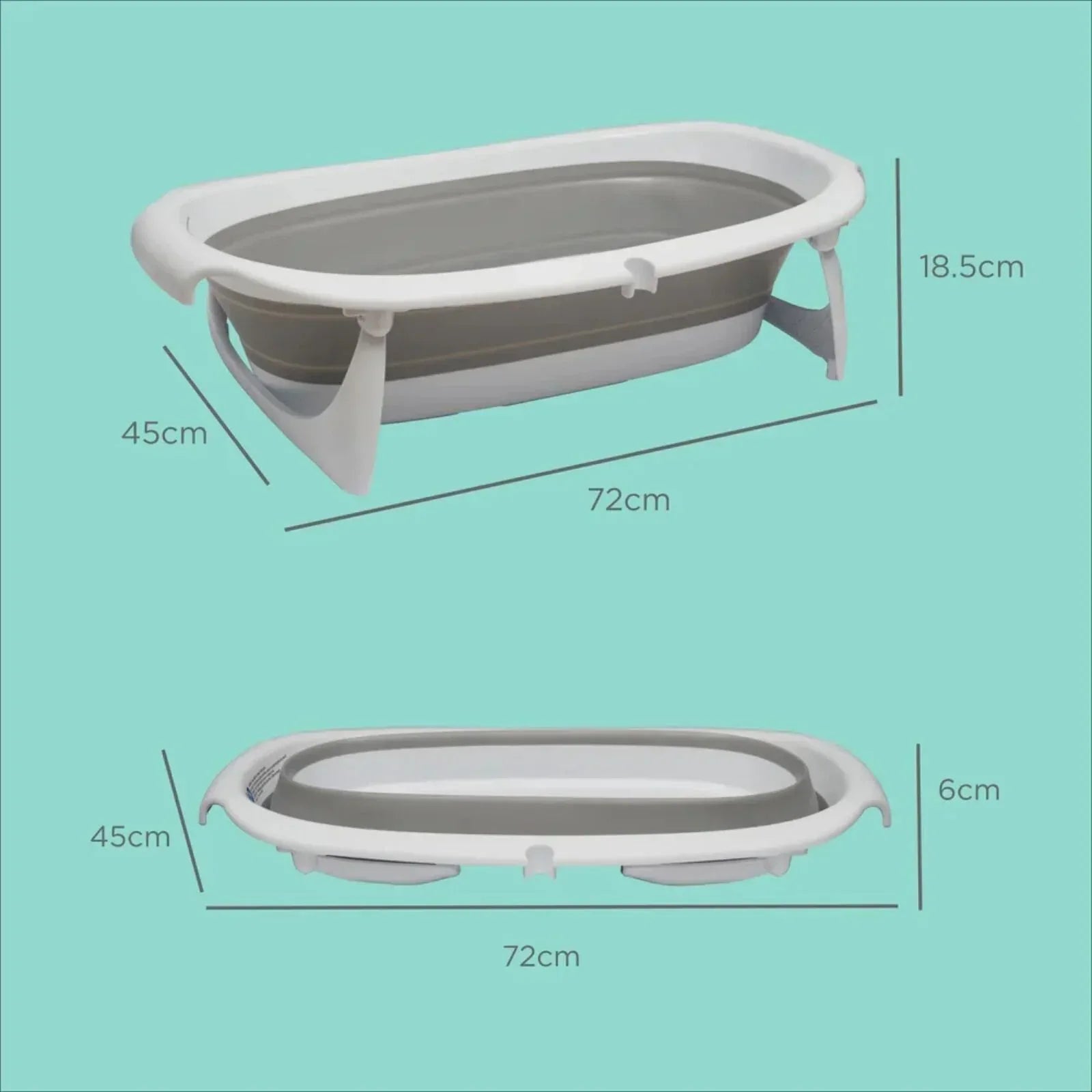 Vital Baby Foldable Bath Tube - Bobobiy