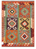 Maimana Afghanistan Kilim Rug - 118 x 83 cm - Handmade