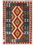 Maimana Afghanistan Kilim Rug - 128 x 86 cm - Handmade