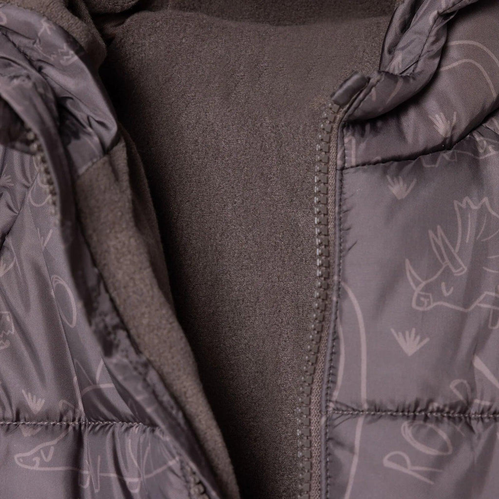 HelloBaby Coat - Brown Printed - Bobobiy