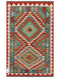 Maimana Afghanistan Kilim Rug - 121 x 75 cm - Handmade