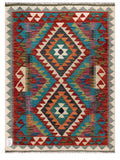 Maimana Afghanistan Kilim Rug - 115 x 84 cm - Handmade