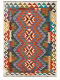 Maimana Afghanistan Kilim Rug - 122 x 86 cm - Handmade