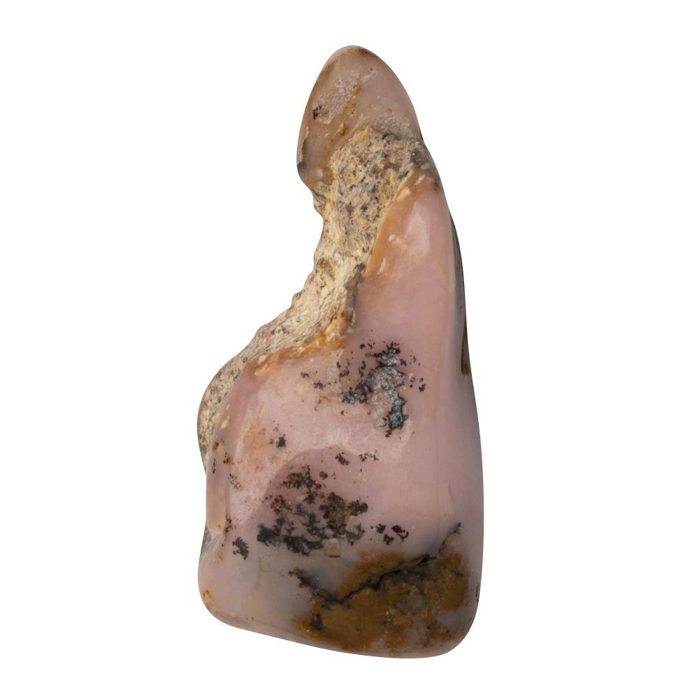 Pink Opal Tumbled Semi-Precious Collectible Gemstone