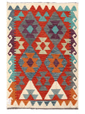 Maimana Afghanistan Kilim Rug - 123 x 82 cm - Handmade