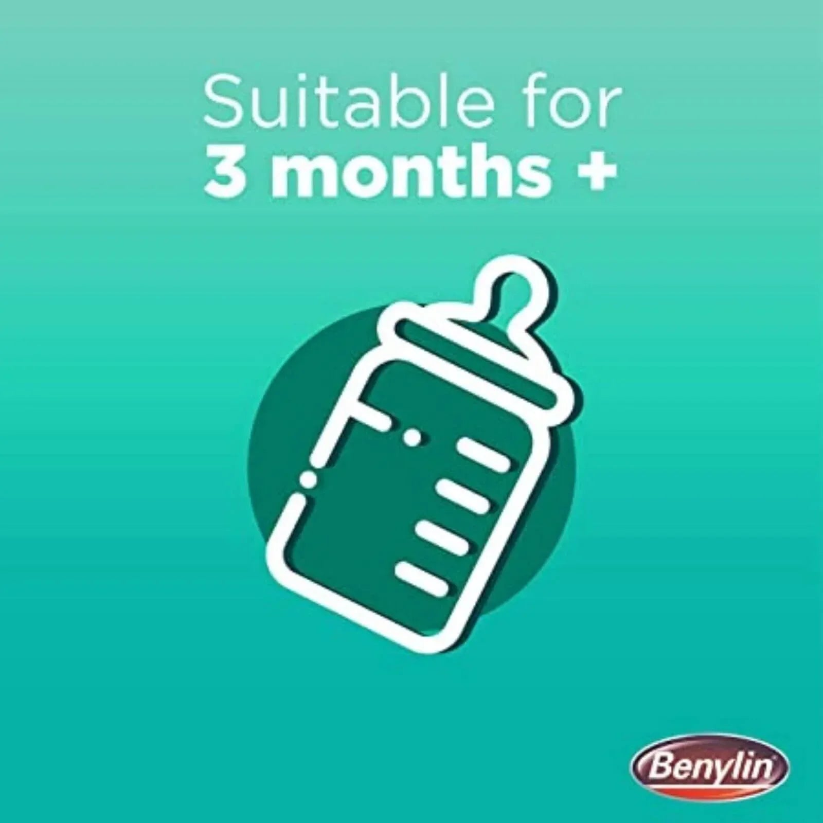 Benylin Infant's Cough Syrup Apple Flavour 3+ months 125ml - Bobobiy