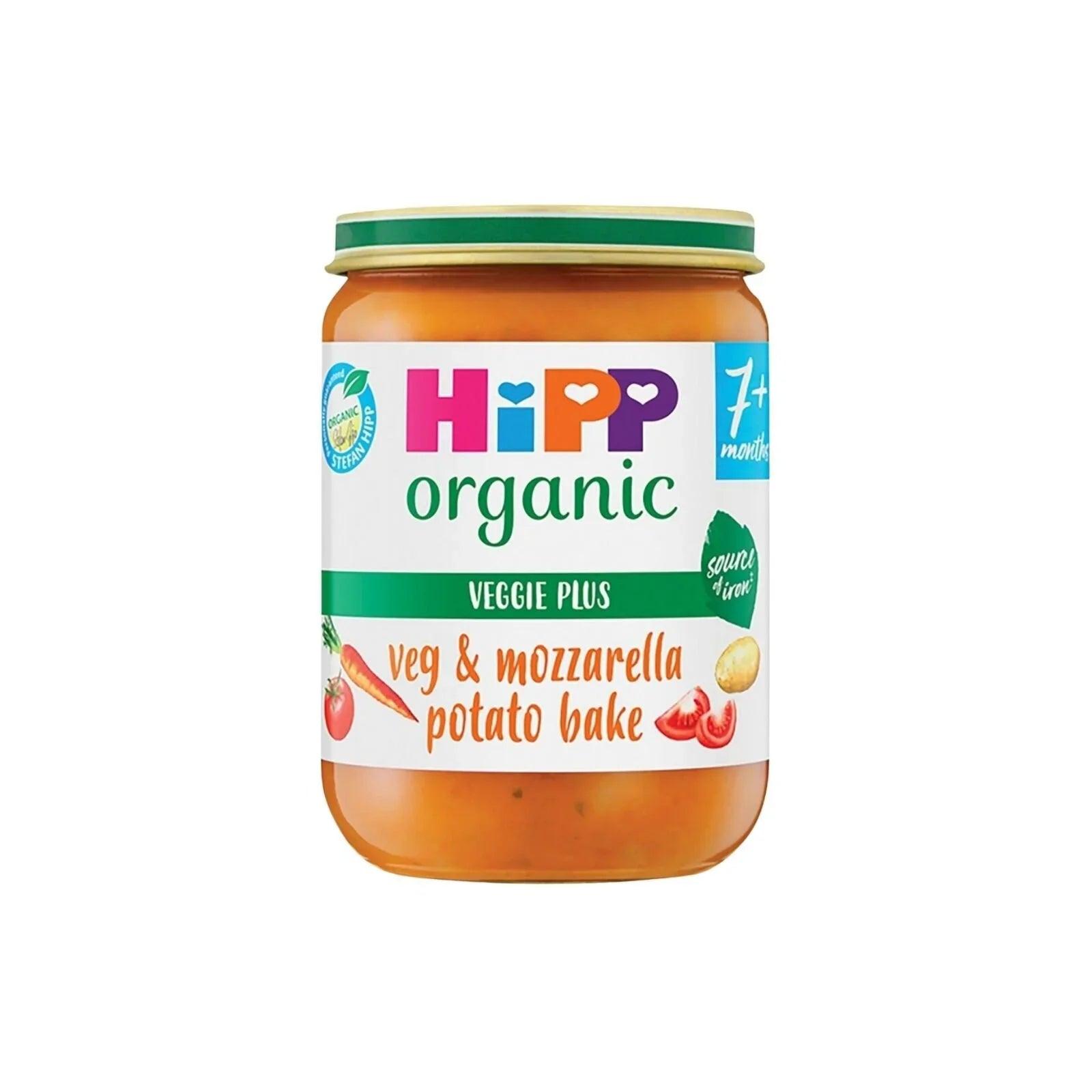 HiPP Organic Vegetables & Mozzarella Potato Bake Baby Food Jar 7+ months 190g