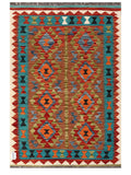 Maimana Afghanistan Kilim Rug - 150 x101 cm - Handmade