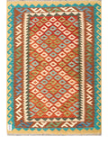 Maimana Afghanistan Kilim Rug - 148 x103 cm - Handmade