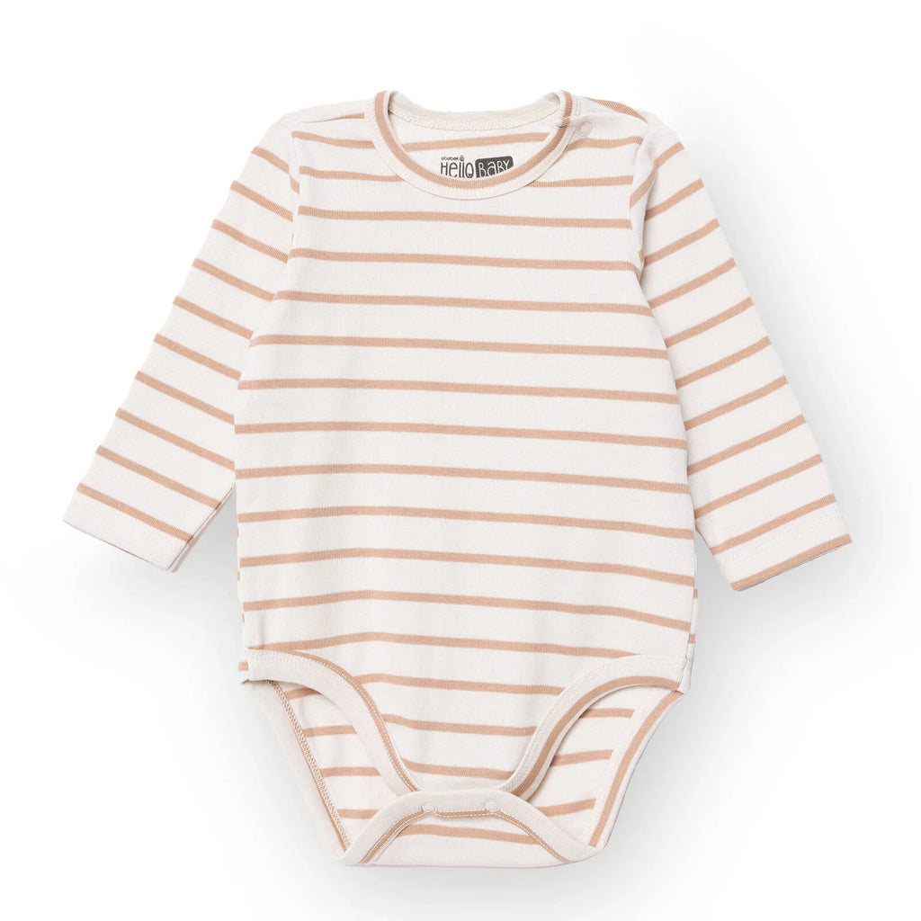 HelloBaby Long Sleeve Body - Beige