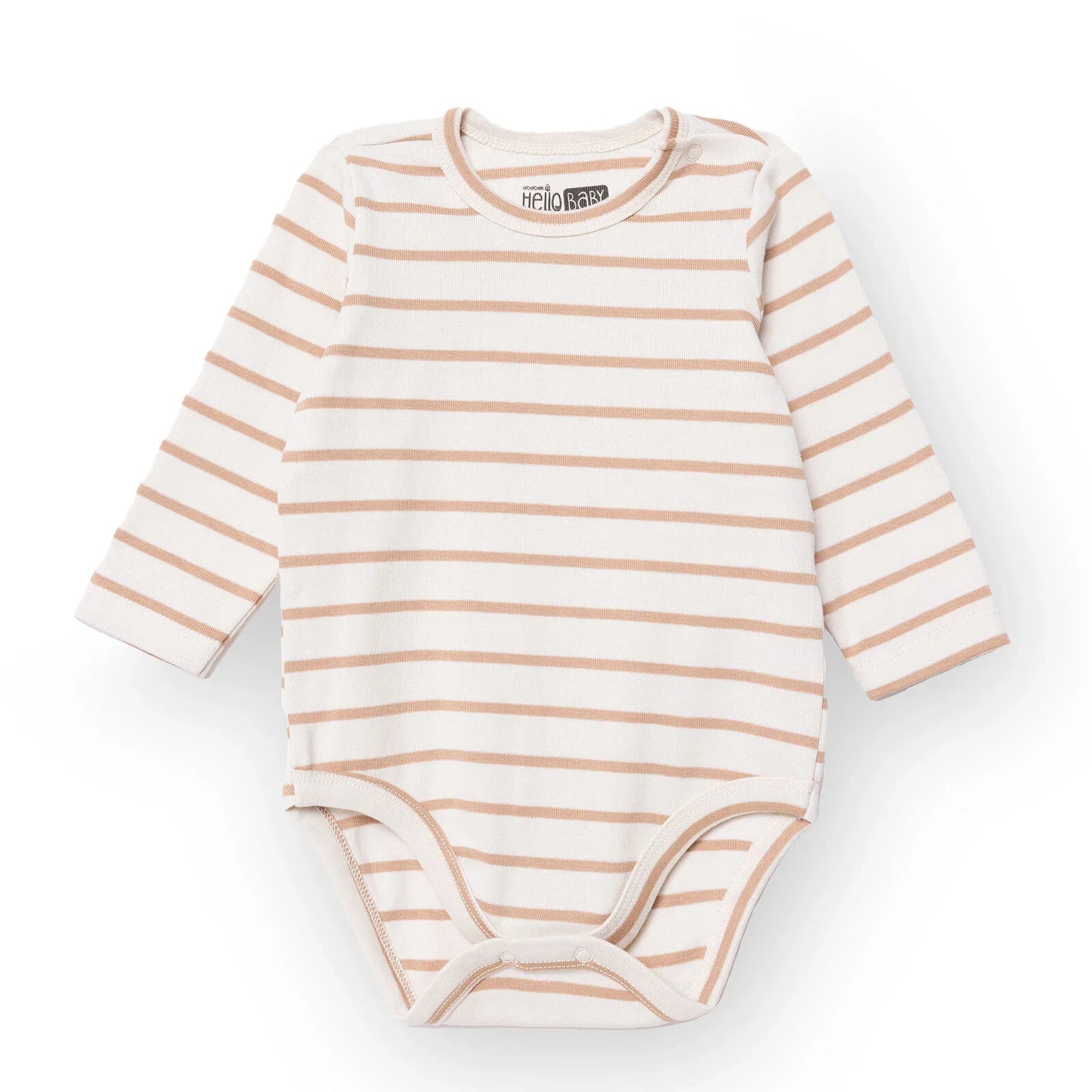 HelloBaby Long Sleeve Body - Beige