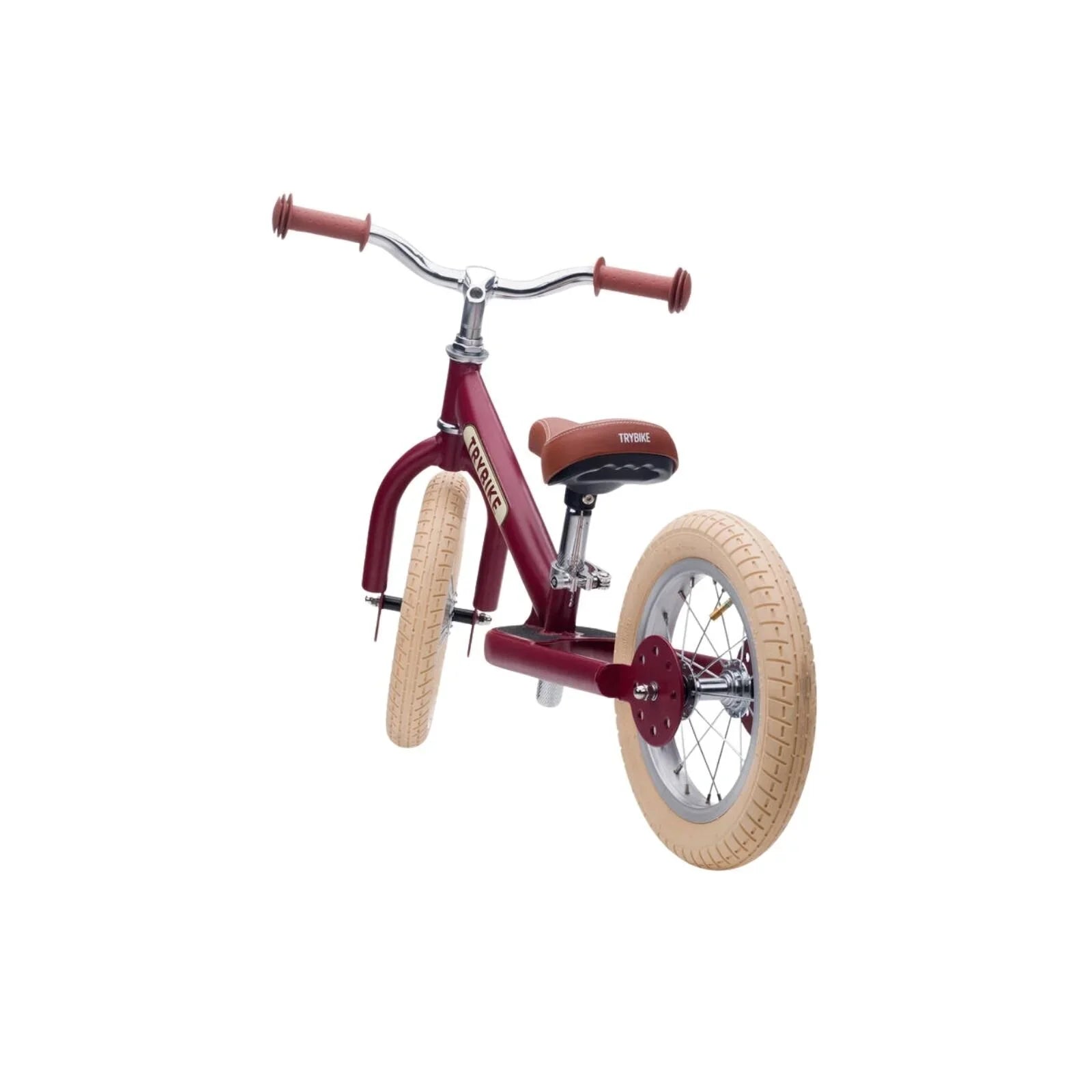 Trybike Matte 2-in-1 Balance Trike - Vintage Red