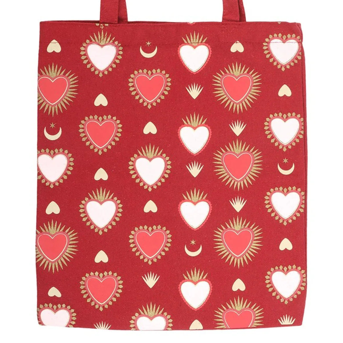 Sacred Heart Print Tote Bag - Bobobiy
