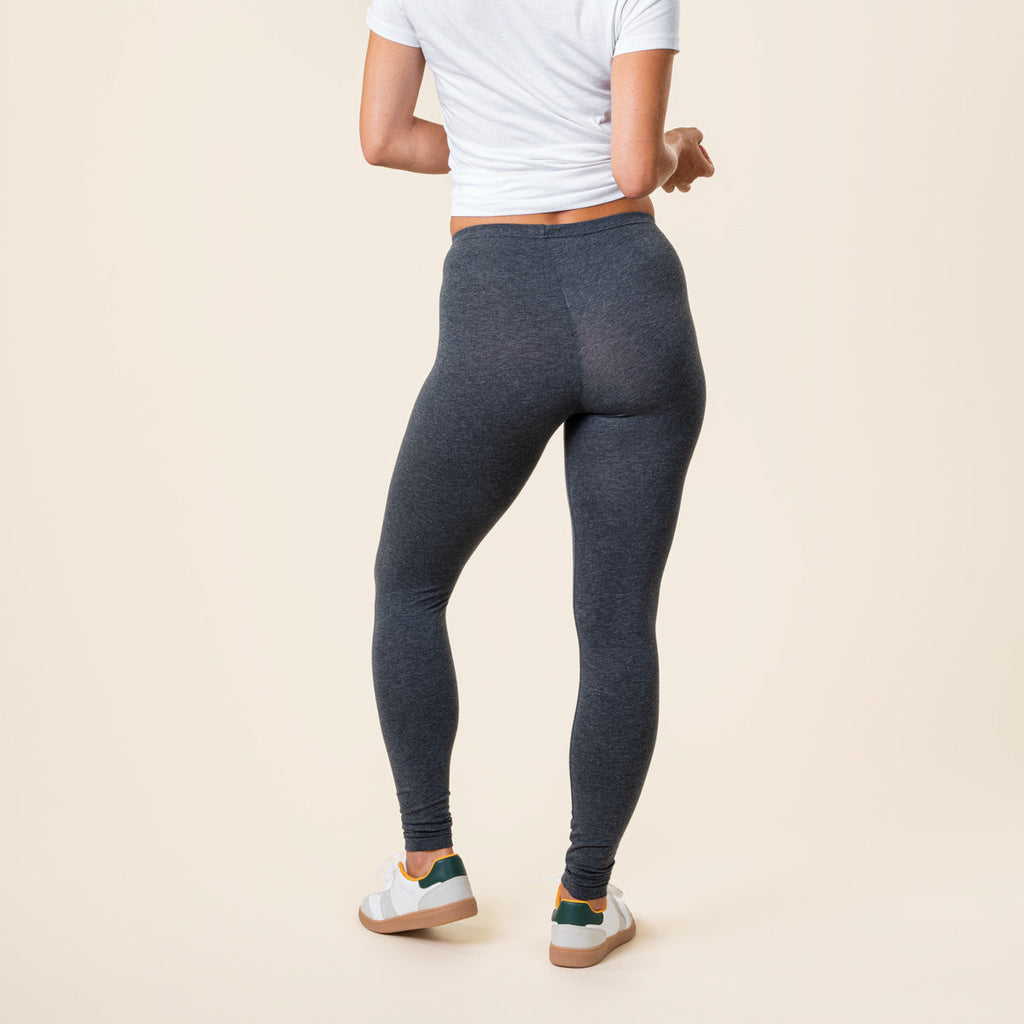 Organic Cotton Stretch Leggings: Womens