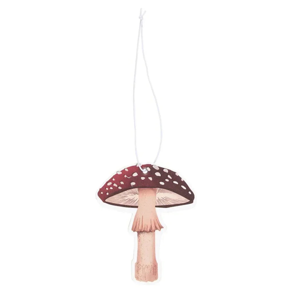 Peach-scented mushroom air freshener hanging decoration with white string