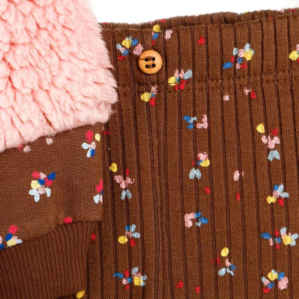 Tuffy Sweatshirt-Leggings - Light Brown - Bobobiy