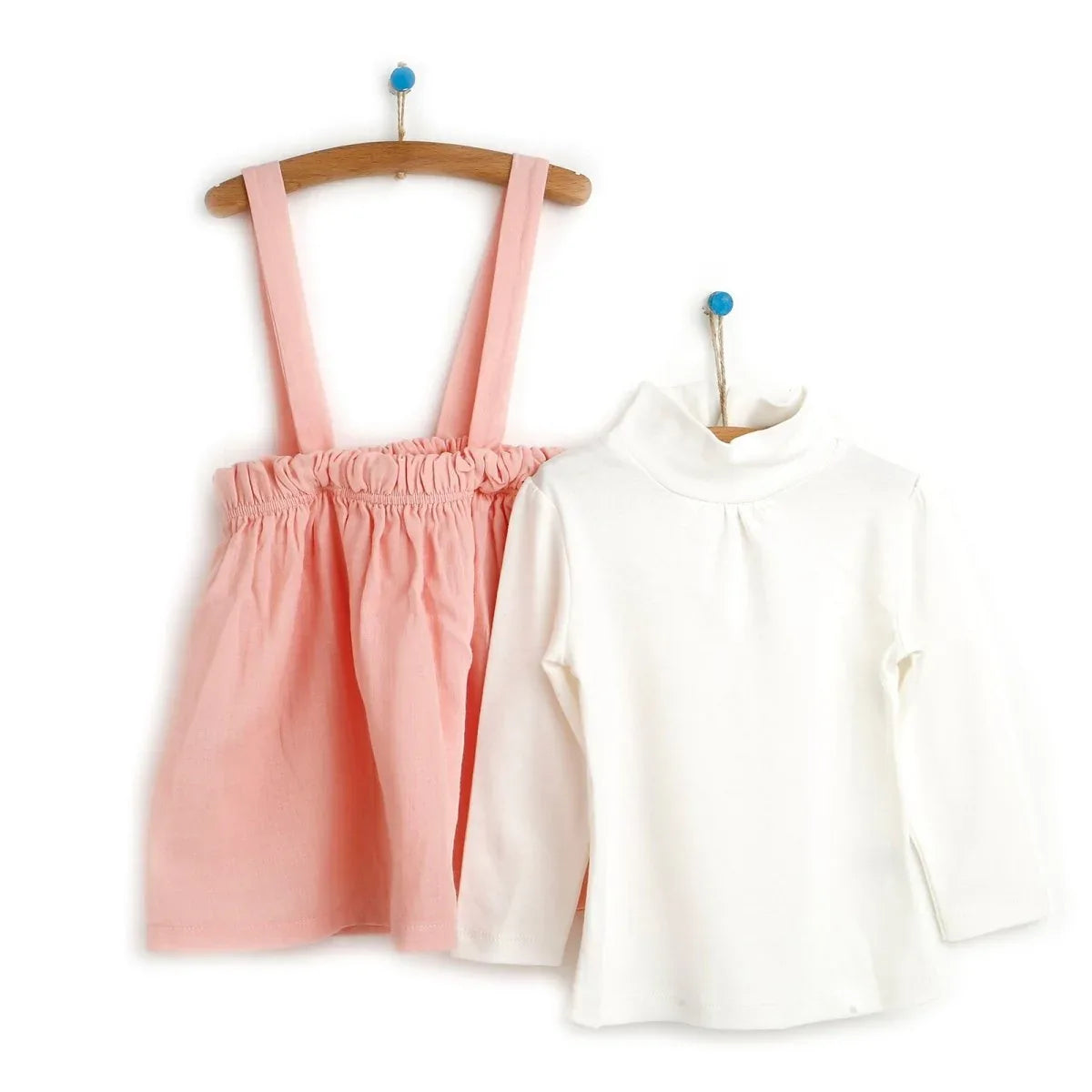 Cassiope Blouse-Skirt - Light Pink - Bobobiy