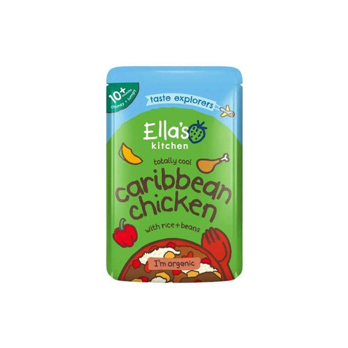 Ella's Kitchen organic Caribbean chicken baby food pouch, 10+ months, 190g