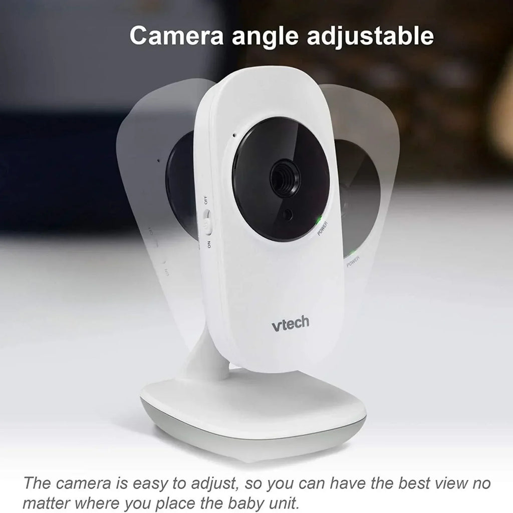 VTech VM819 2.8" Digital Video Baby Monitor with Adjustable Camera - Bobobiy