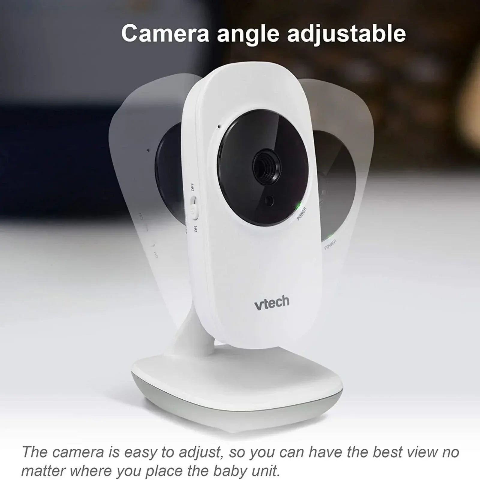 VTech VM819 2.8" Digital Video Baby Monitor with Adjustable Camera - Bobobiy