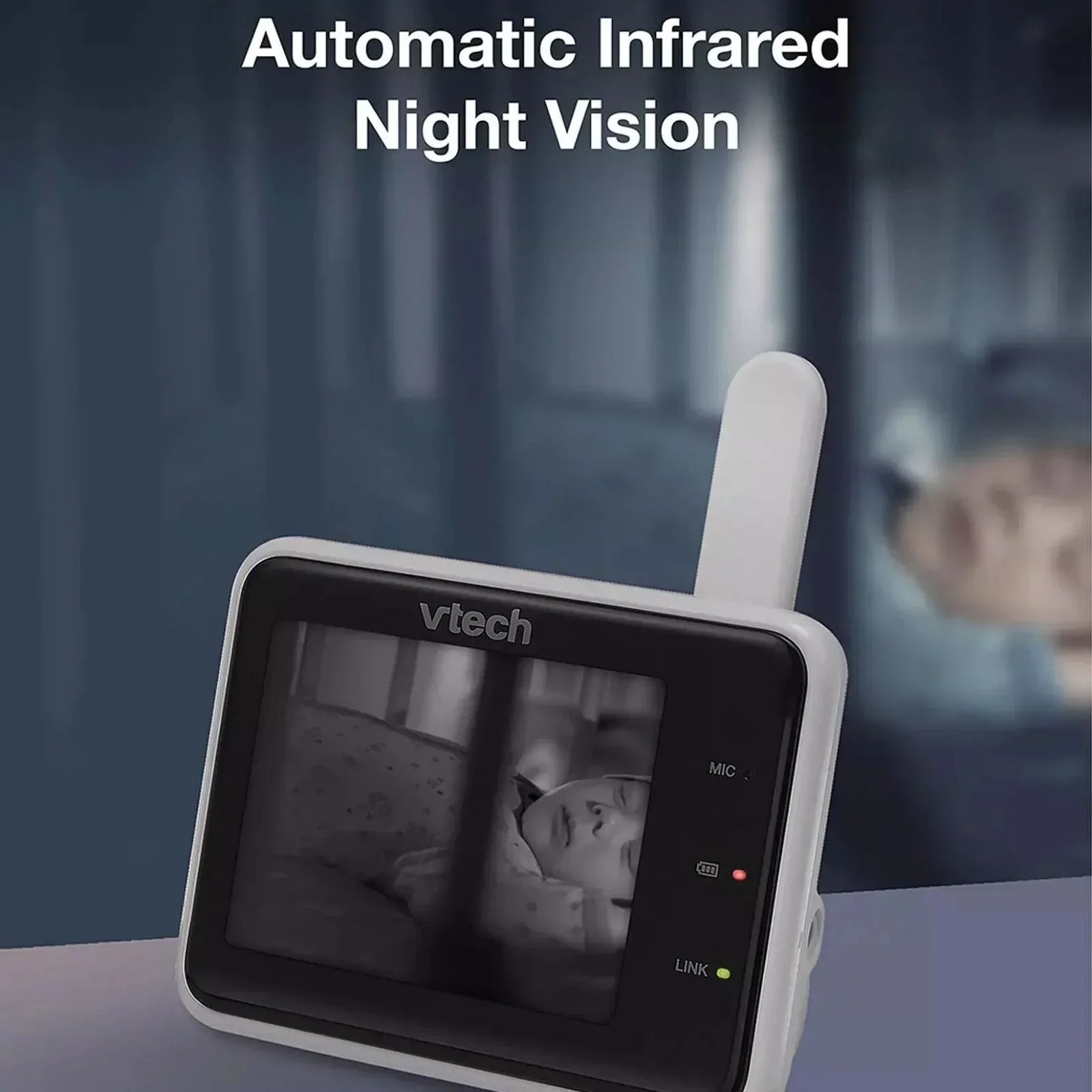 VTech RM2751 2.8" Smart Wi-Fi Baby Monitor - Bobobiy