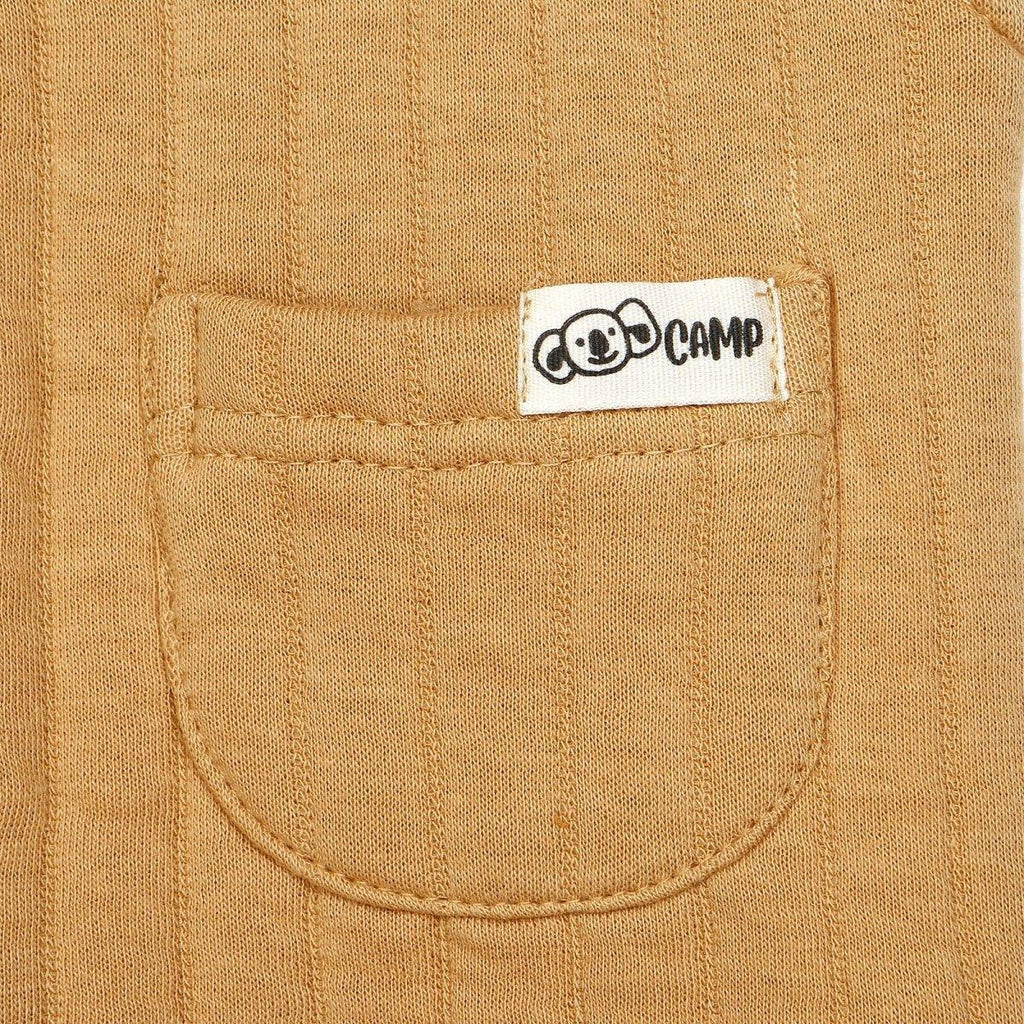 Tuffy Quilted Vest - Mustard - Bobobiy