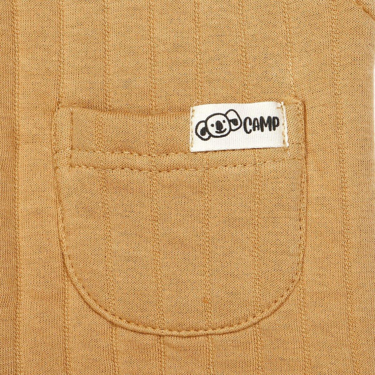 Tuffy Quilted Vest - Mustard - Bobobiy