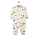 HelloBaby Newborn Boy Jumpsuit - Ecru