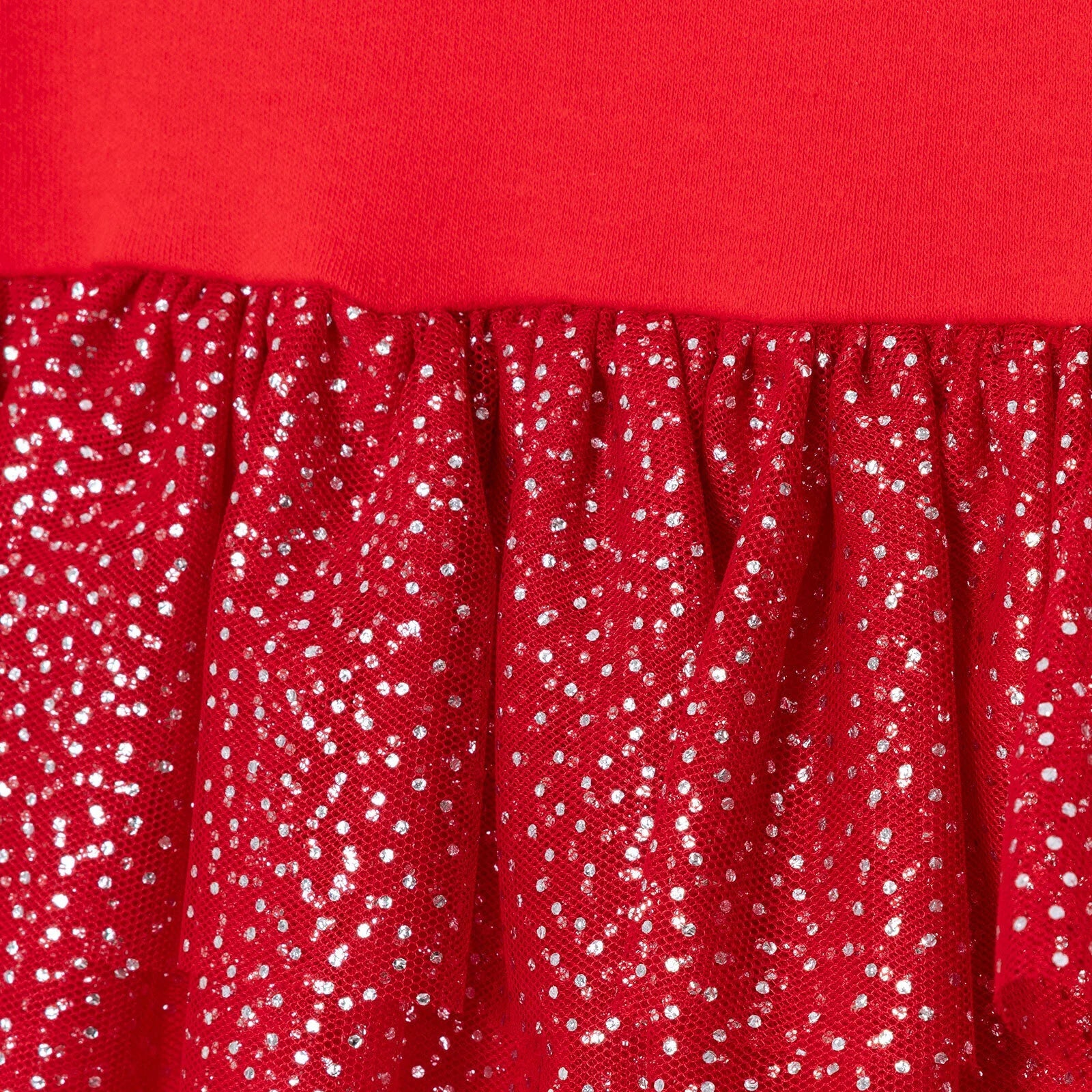 HelloBaby My First Christmas Newborn Girl Footed Jumpsuit - Red