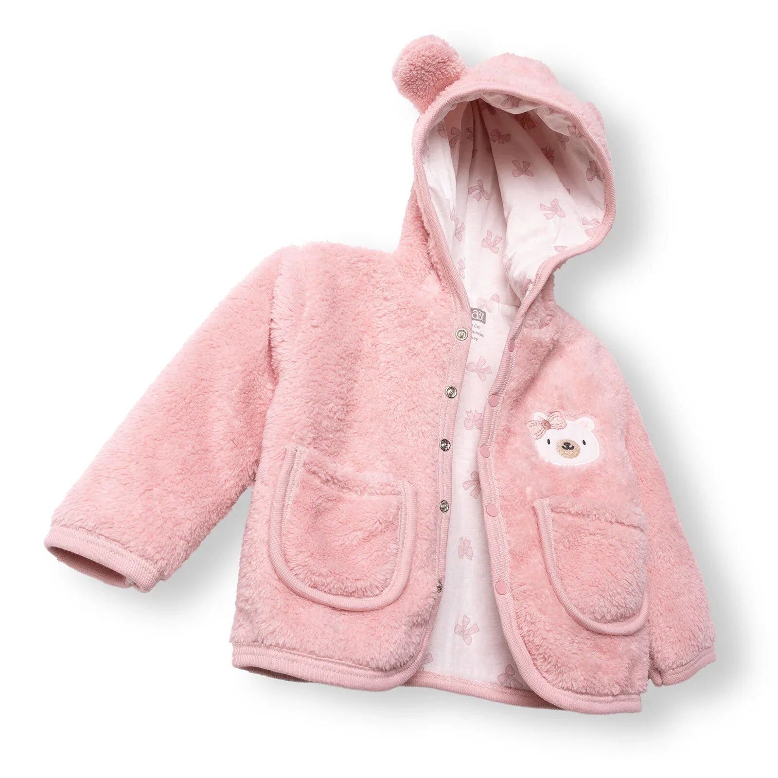 HelloBaby Newborn Cardigan - Pink