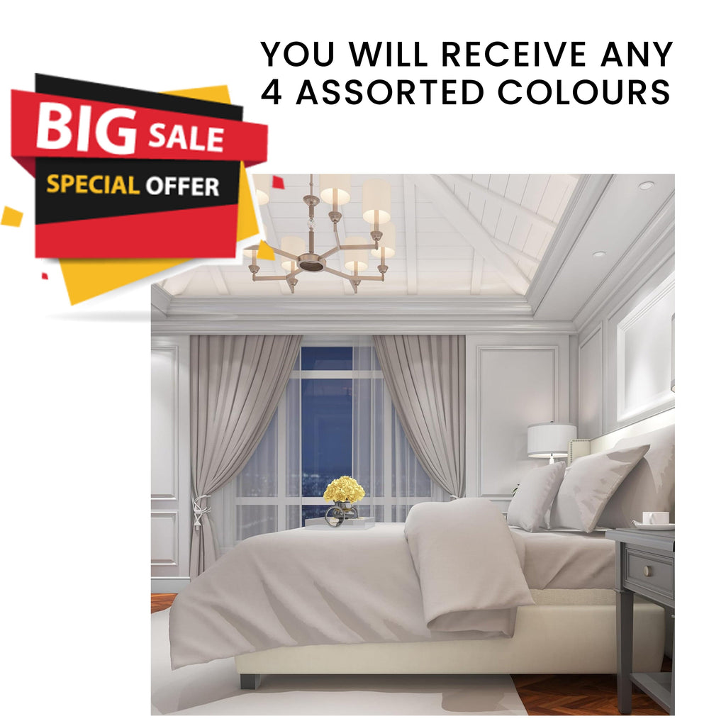 4 Pack Flannelette Fitted Sheets Super Soft Brushed Cotton Bed Sheet Thermal Warm Cosy Extra Deep Luxury Bedding Assorted Colours