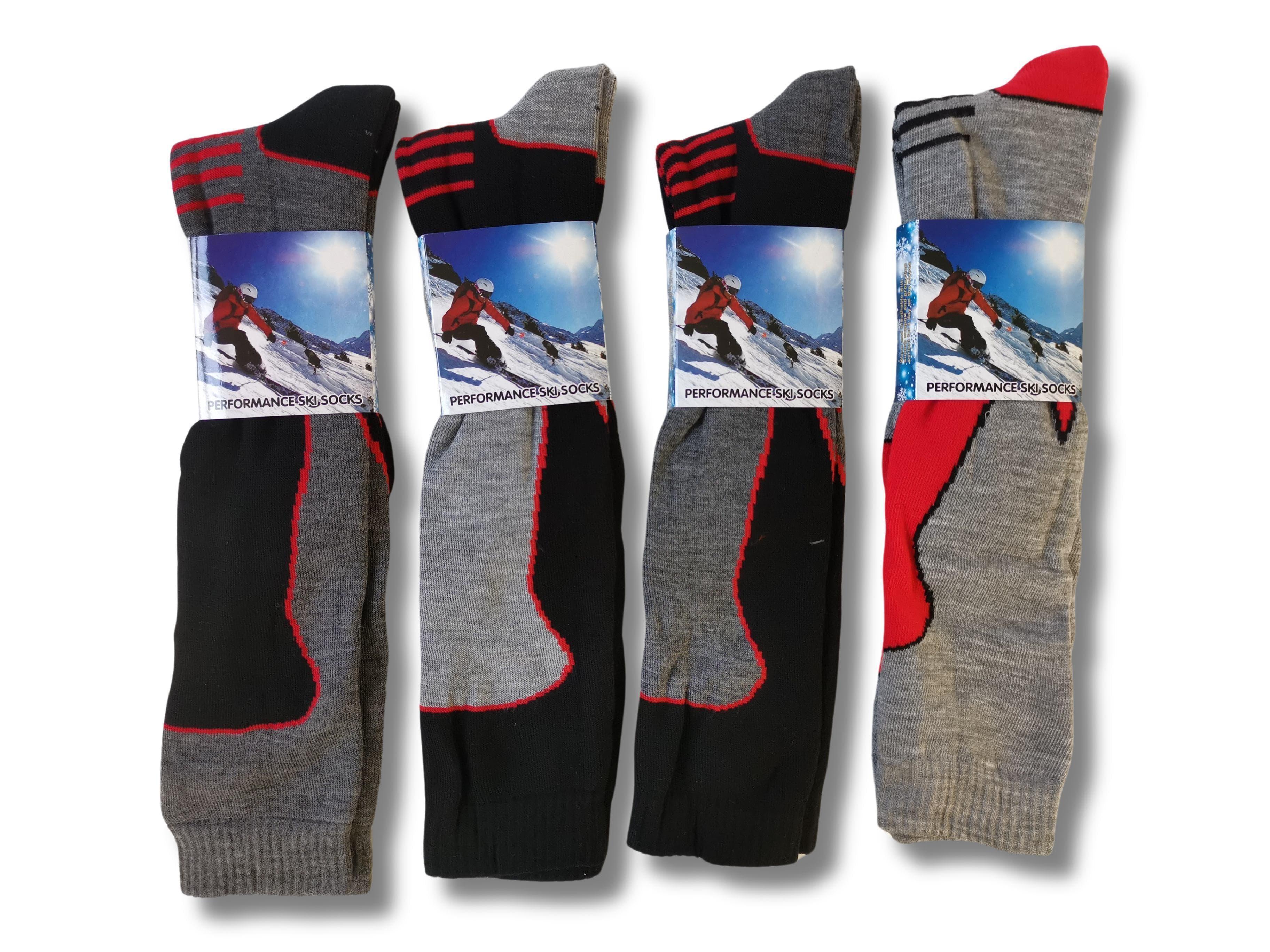 4-pack-mens-thermal-ski-snowboard-socks-long-winter-insulated-knee-high-for-hiking-anti-blister-moisture-wicking-cold-weather-gear-by-sock-stack-assorted-6-11-socks-1187164509 - Bobobiy