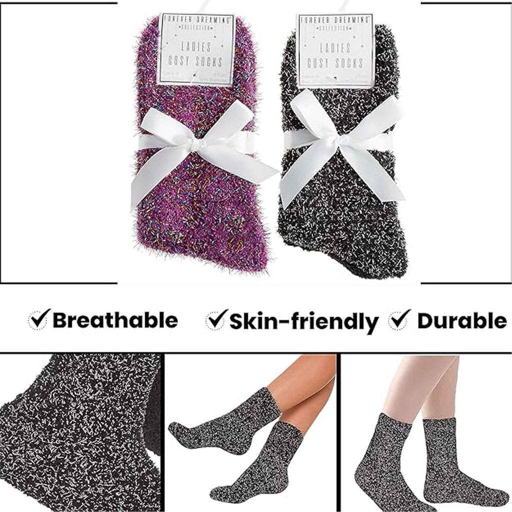 4-pack-womens-fluffy-cozy-warm-slipper-socks-fuzzy-soft-comfortable-purple-black-uk-sizes-4-8-perfect-winter-gift-by-sock-stack-black-purple-socks-1178558664 - Bobobiy