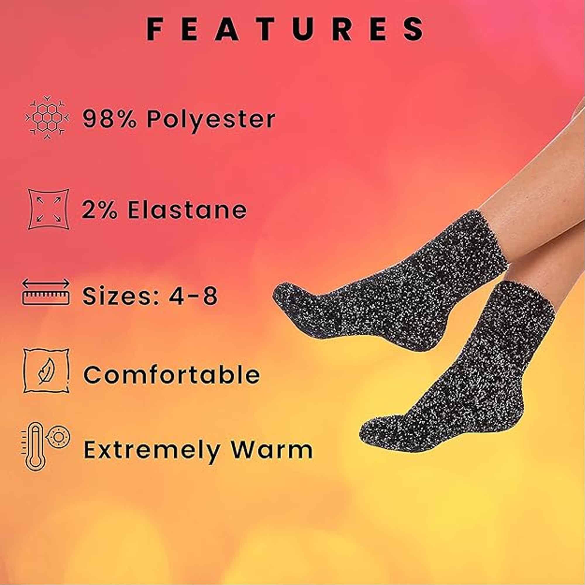 4-pack-womens-fluffy-cozy-warm-slipper-socks-fuzzy-soft-comfortable-purple-black-uk-sizes-4-8-perfect-winter-gift-by-sock-stack-black-purple-socks-1178558665 - Bobobiy